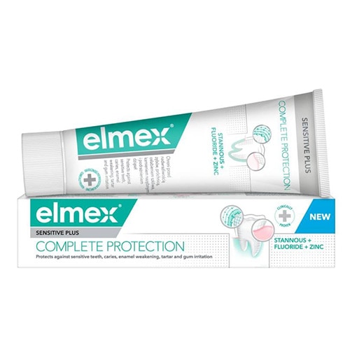 Hambapasta elmex® SENSITIVE PLUS COMPLETE CARE